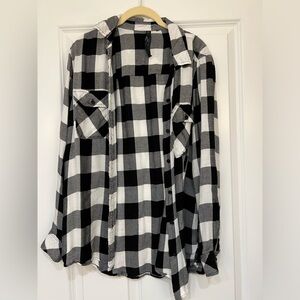 Oversized flannel
